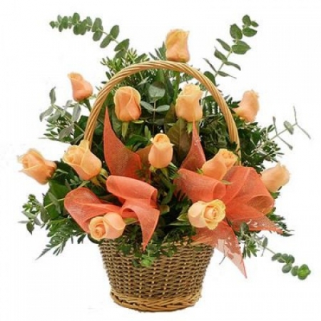 Nights to Love - 12 Stems Basket